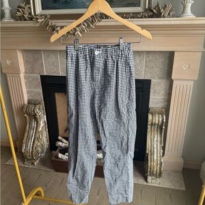 Brandy Melville Black and White Trousers Classic Style